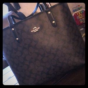 Reversible Coach Tote